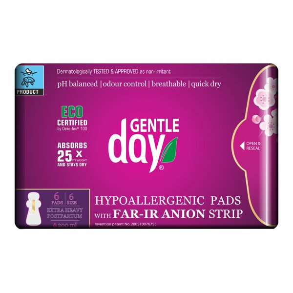Gentle Day ecological packages Extra Heavy 6 pcs.